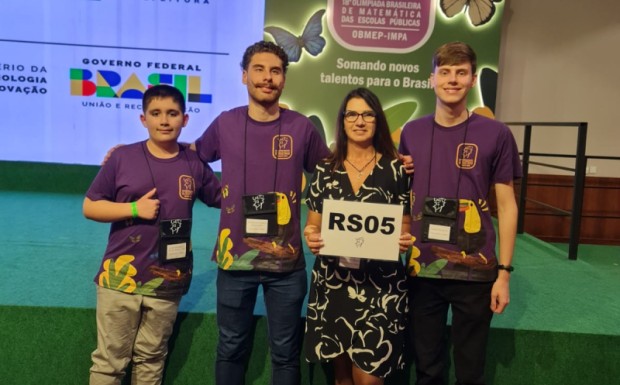 Foto de capa da notícia: Aluno Nortense conquista Medalha de Ouro na OBMEP