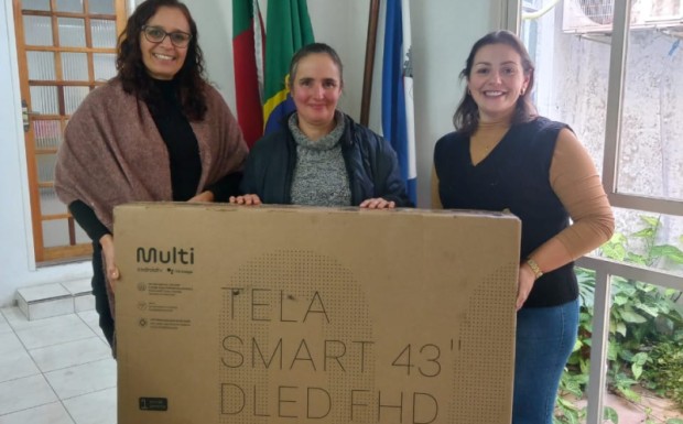 Foto de capa da notícia: Nortense ganha Televisão do Nota Prêmios