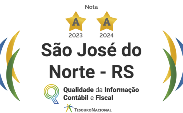 Foto de capa da notícia: Pelo segundo ano consecutivo, São José do Norte recebe Nota A pela qualidade da informação contábil e fiscal no Siconfi