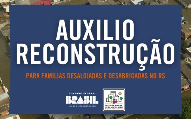 Foto de capa da notícia: Prorrogadas as inscrições para o Auxílio Reconstrução