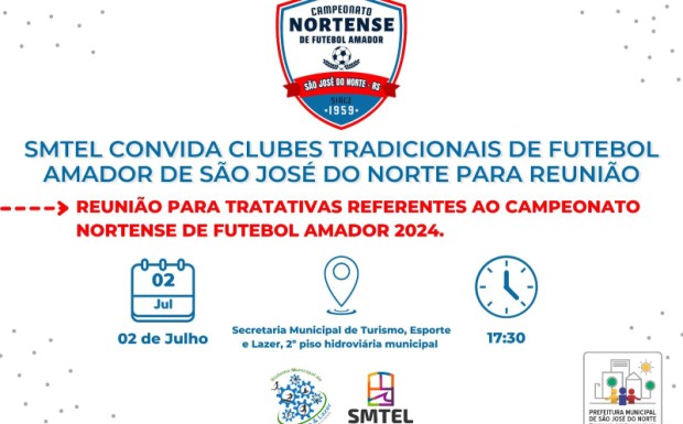 Foto de capa da notícia: SMTEL convoca clubes de futebol amador de SJN para reunião