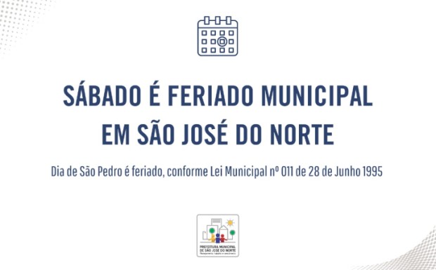 Foto de capa da notícia: Sábado é feriado municipal em São José do Norte