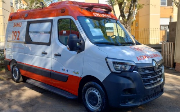 Foto de capa da notícia: São José do Norte ganha nova ambulância para o Samu