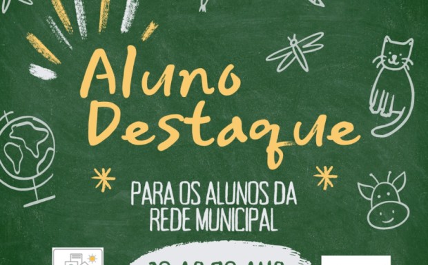 Foto de capa da notícia: Secretaria de Educação e Cultura lança Projeto Alunos Destaques nas Escolas