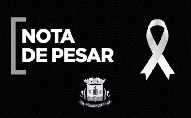 Foto de capa da notícia: Nota de Pesar