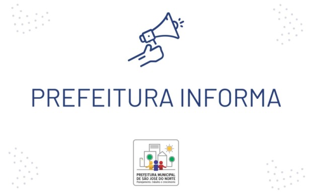 Foto de capa da notícia: Prefeitura de São José do Norte informa feriado e ponto facultativo