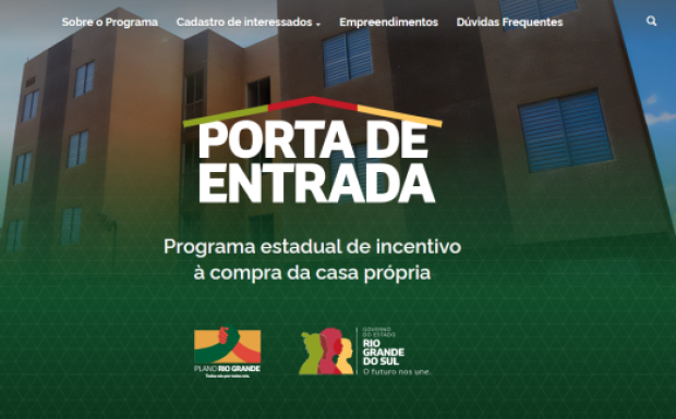 Foto de capa da notícia: Programa Porta de Entrada facilita a compra da casa própria para famílias de baixa renda e servidores públicos no RS