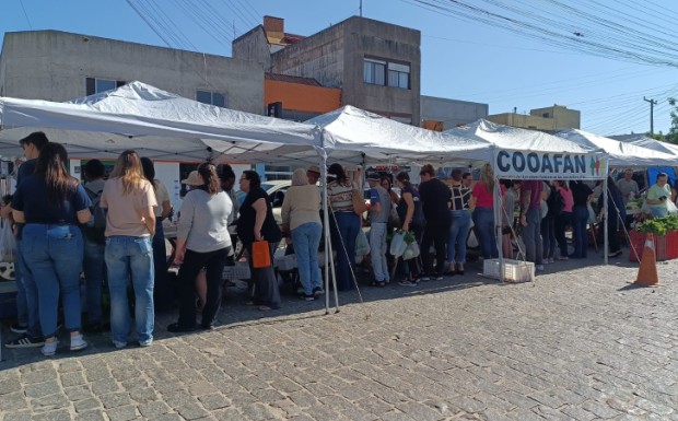 Foto de capa da notícia: São José do Norte é finalista do 6º Prêmio Boas Práticas com o projeto Ticket da Agricultura Familiar