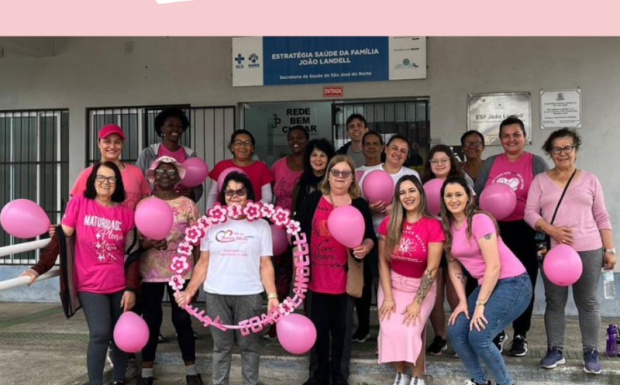 Foto de capa da notícia: Ações do Outubro Rosa nas Unidades Básicas de Saúde