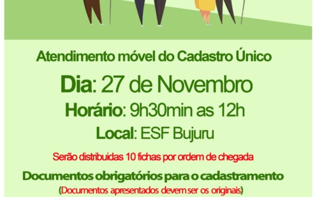 Foto de capa da notícia: Atendimento móvel do Cadastro Único estará em Bujuru