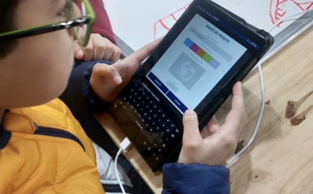 Foto de capa da notícia: Sala Maker na EMEF João de Deus Collares estimula criatividade e inovação