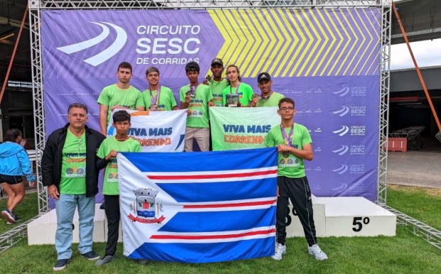 Foto de capa da notícia: Atletas de São José do Norte representam o município na etapa final do Circuito SESC de Corridas