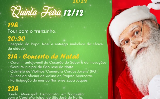 Foto de capa da notícia: Começa hoje a 15ª edição do São José do Norte em Luzes