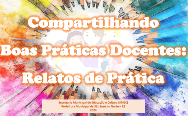 Foto de capa da notícia: SMEC lança e-book "Compartilhando Boas Práticas Docentes: Relatos de Prática"