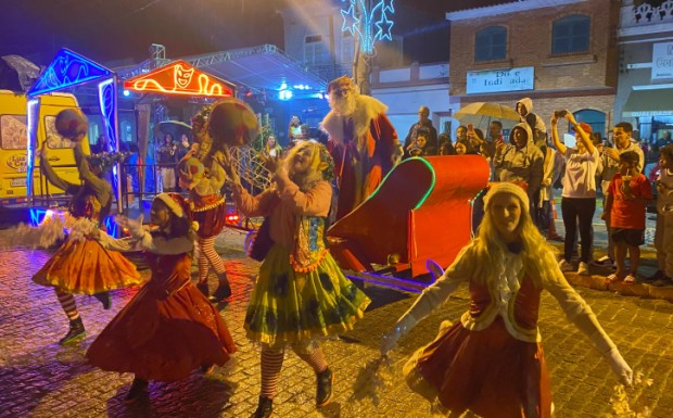 Foto de capa da notícia: São José do Norte em Luzes proporcionou um domingo iluminado pelo encanto do Natal