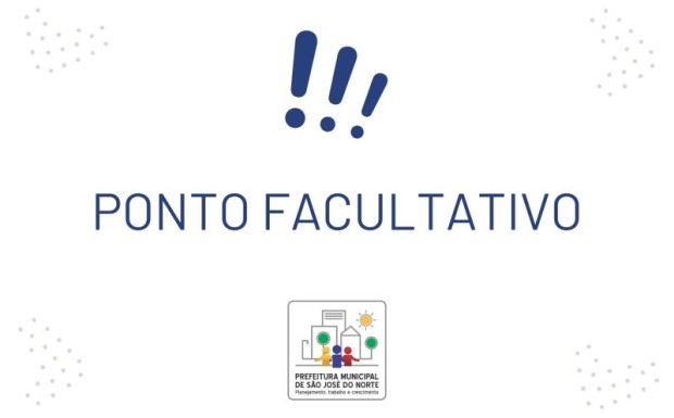 Foto de capa da notícia: Terça-feira ocorre ponto facultativo em São José do Norte