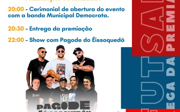 Foto de capa da notícia: Premiação do Campeonato de Futsal 2024 acontece na próxima sexta-feira