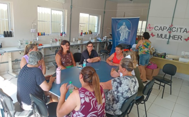 Foto de capa da notícia: Realizada primeira Roda de Conversa de 2025 do Programa Capacita Mulher